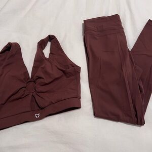 Brown Activewear Set